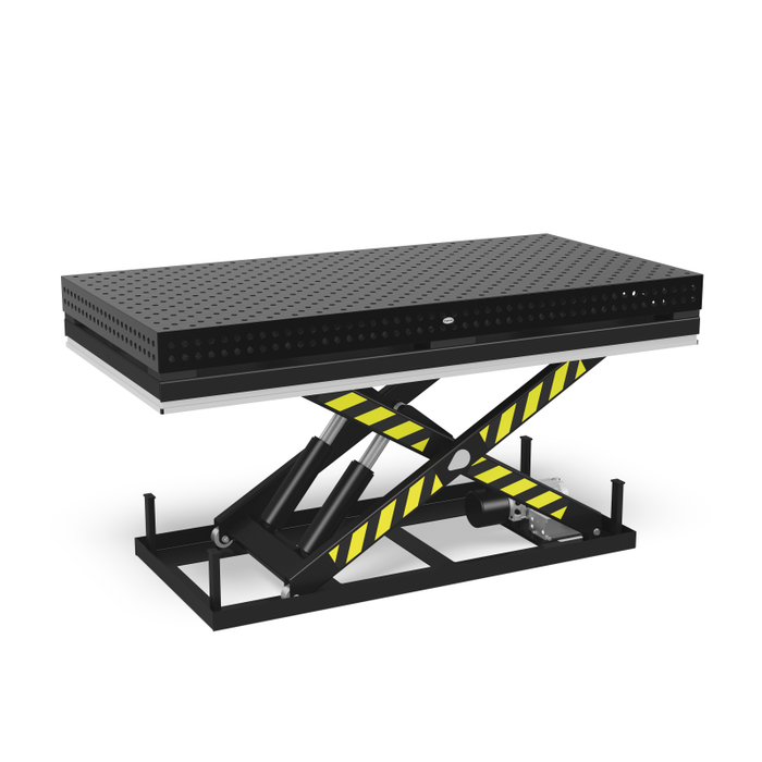 Siegmund Hubbühne 2412 mit Schweißtisch Professional Extreme 8.7 System 22