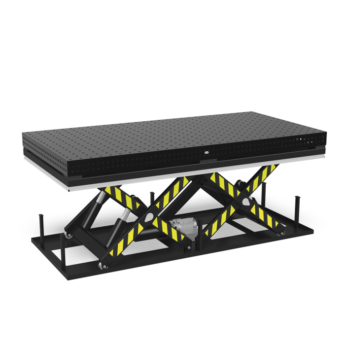 Siegmund Hubbühne 3015 mit Schweißtisch Professional 750 System 22