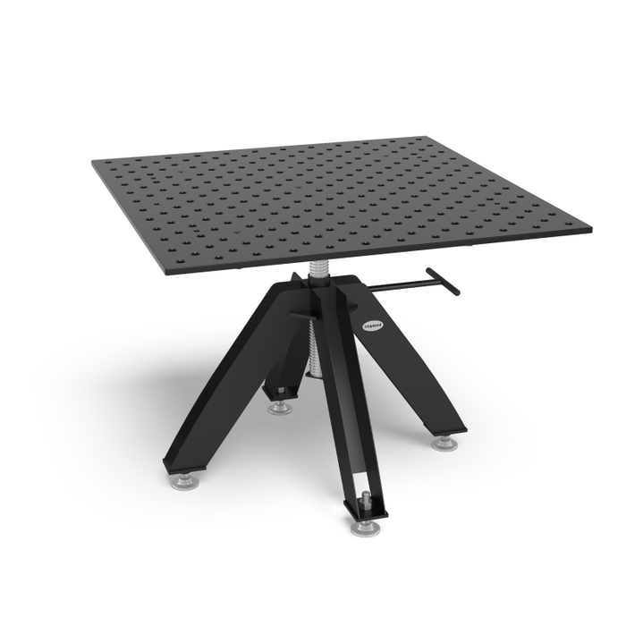 Siegmund Drehtisch höhenverstellbar Stationär inkl. Lochplatte 1200x1200x18 System 22