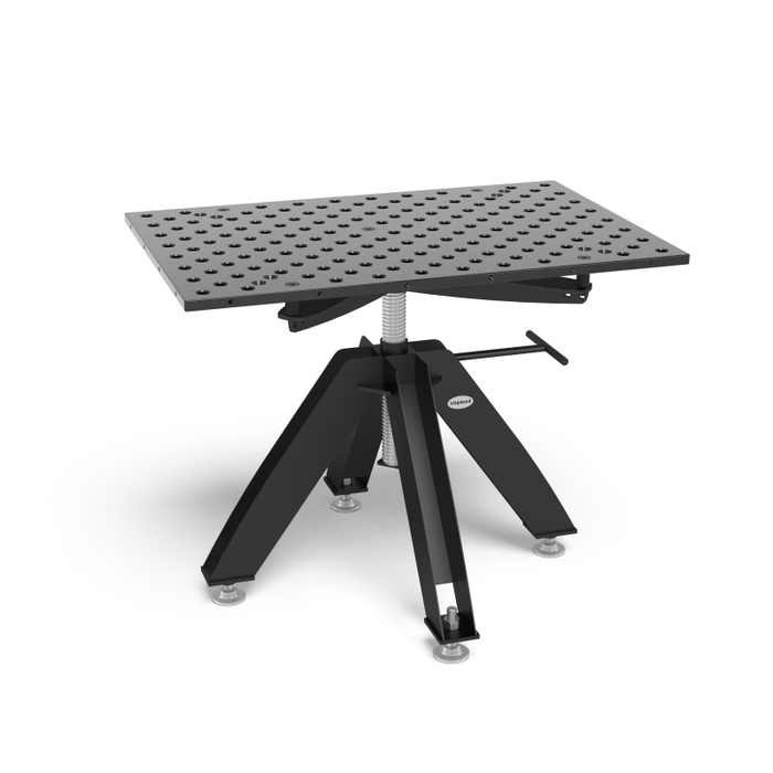 Siegmund Drehtisch höhenverstellbar Stationär inkl. Basic Tischoberteil Werkzeugstahl X8.7 1200x800x25 System 28