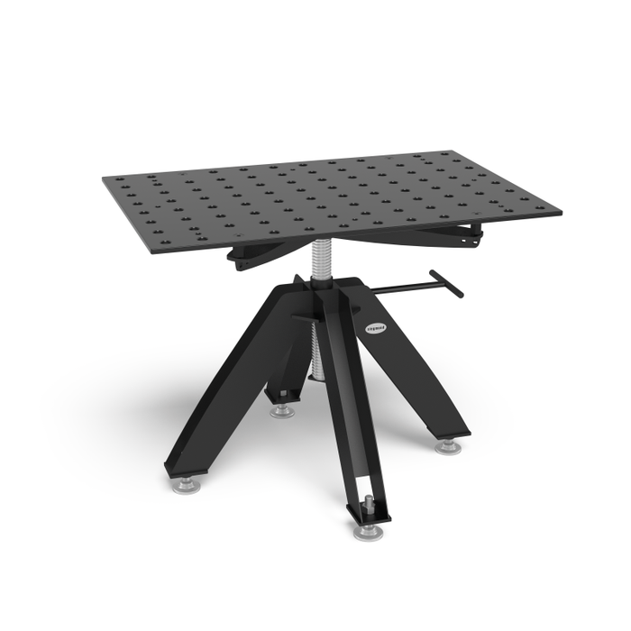 Siegmund Drehtisch höhenverstellbar Stationär inkl. Lochplatte 1200x800x15 System 28