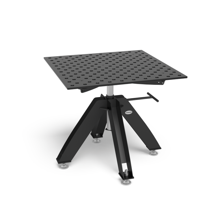 Siegmund Drehtisch höhenverstellbar Stationär inkl. Lochplatte 1000x1000x15 System 28