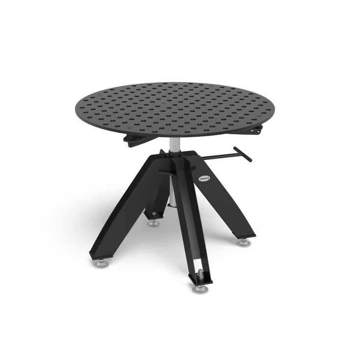 Siegmund Drehtisch höhenverstellbar Stationär inkl. Lochplatte Ø 1100 System 28