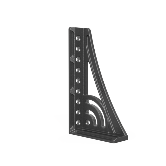 Siegmund Anschlag- und Spannwinkel 500 G mit Drehwinkel rechts nitriert System 22 - PrimeWelding