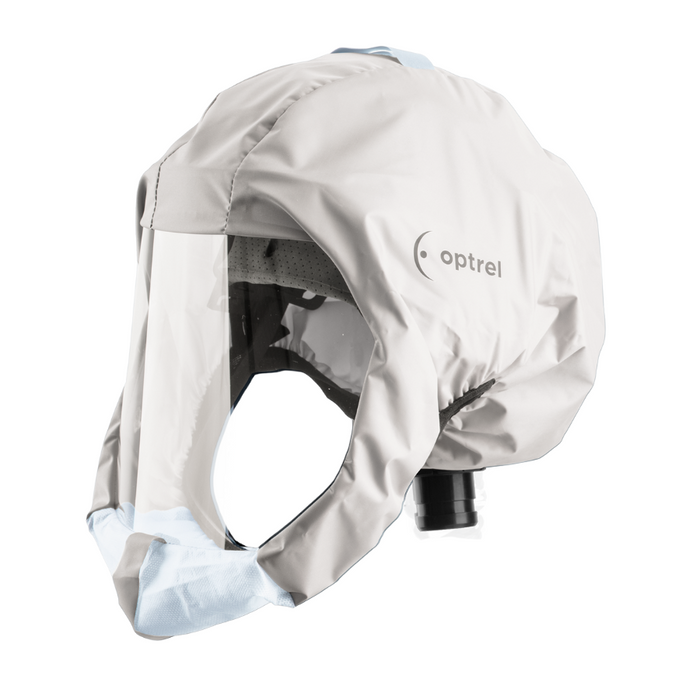 Schutzhaube Optrel Softhood kurz weiss - PrimeWelding