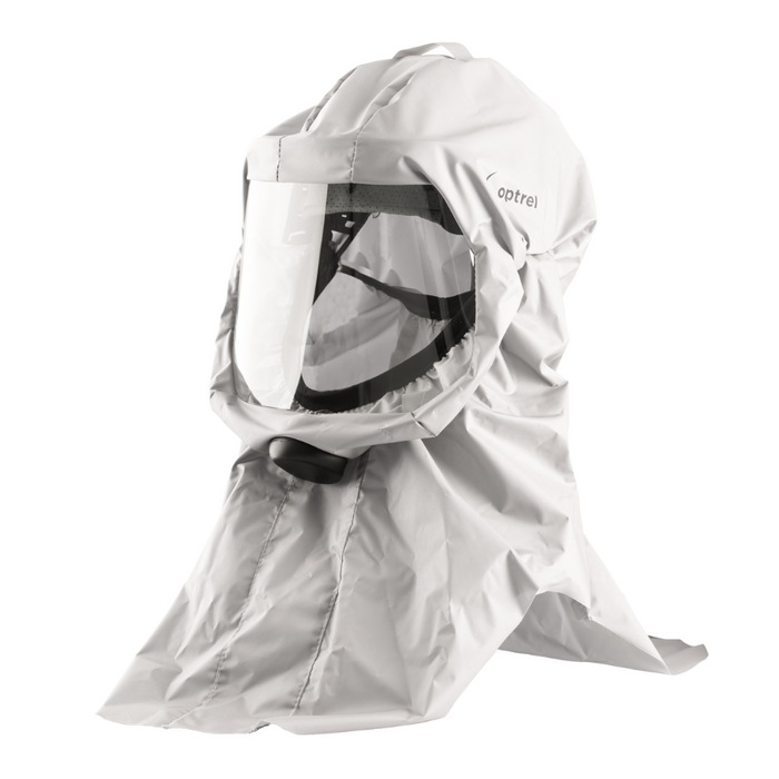 Schutzhaube Optrel Softhood lang weiss - PrimeWelding