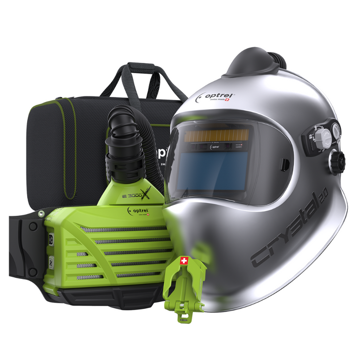 Optrel Crystal 2.0 PAPR + e3000x Frischlufteinheit - PrimeWelding