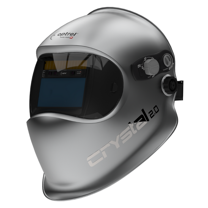 Schweisshelm Optrel Crystal 2.0 silber - PrimeWelding