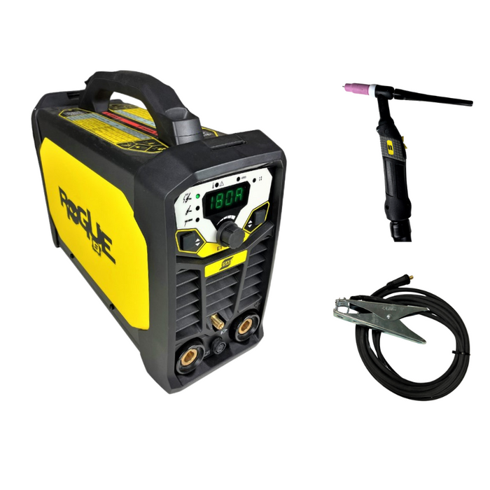 WIG-Schweißgerät ESAB Rogue ET 180i inkl. Zubehör - PrimeWelding