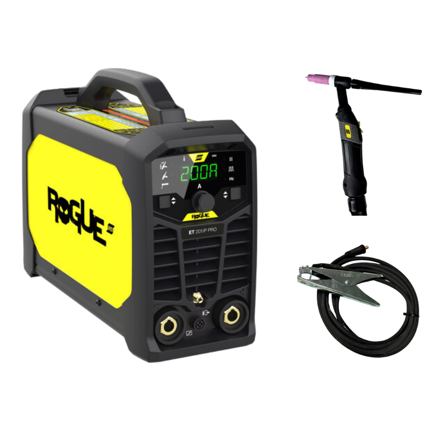 WIG-Schweißgerät ESAB Rogue ET 201iP PRO inkl. Zubehör - PrimeWelding