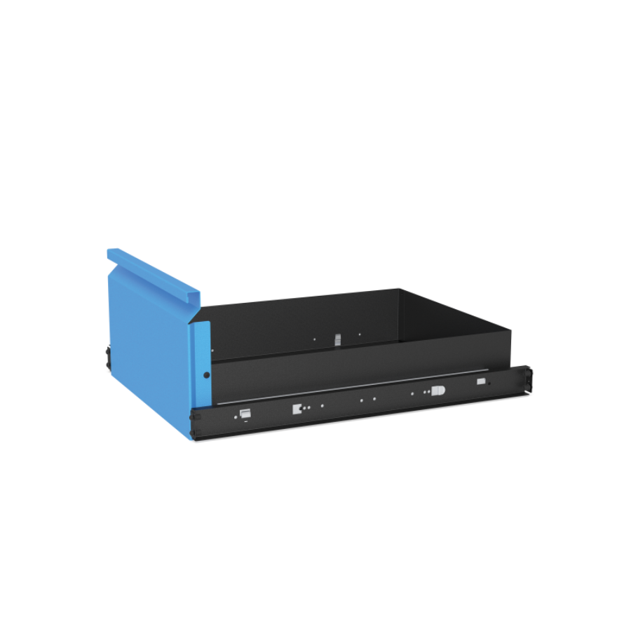 Schublade mit Klippschiene und Halterung 240 mm für Workstation 1212  System 16 - PrimeWelding