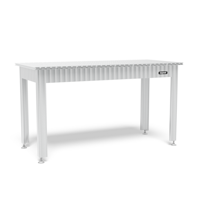 Siegmund Werkbank mit Alu Tischprofilen 1600x700 System 16 - PrimeWelding