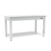 Siegmund Werkbank höhenverstellbar mit Alu Tischprofilen 1600x800 System 16 - PrimeWelding