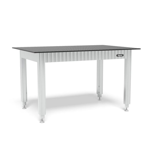 Siegmund Werkbank höhenverstellbar mit Stahlplatte 1500x1000 System 16 - PrimeWelding