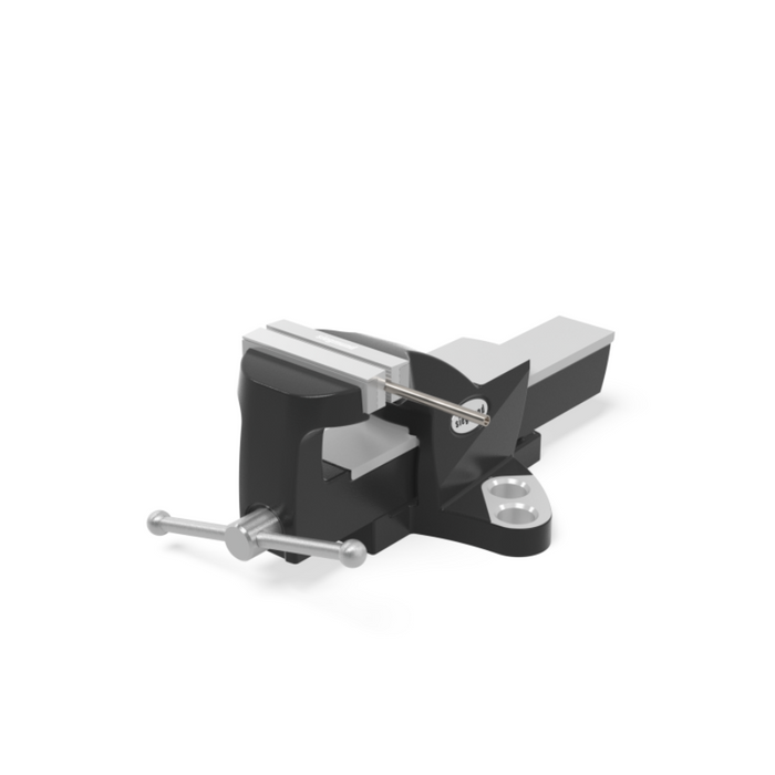 Siegmund Schraubstock 100 mit 16er Systembohrungen System 16 - PrimeWelding