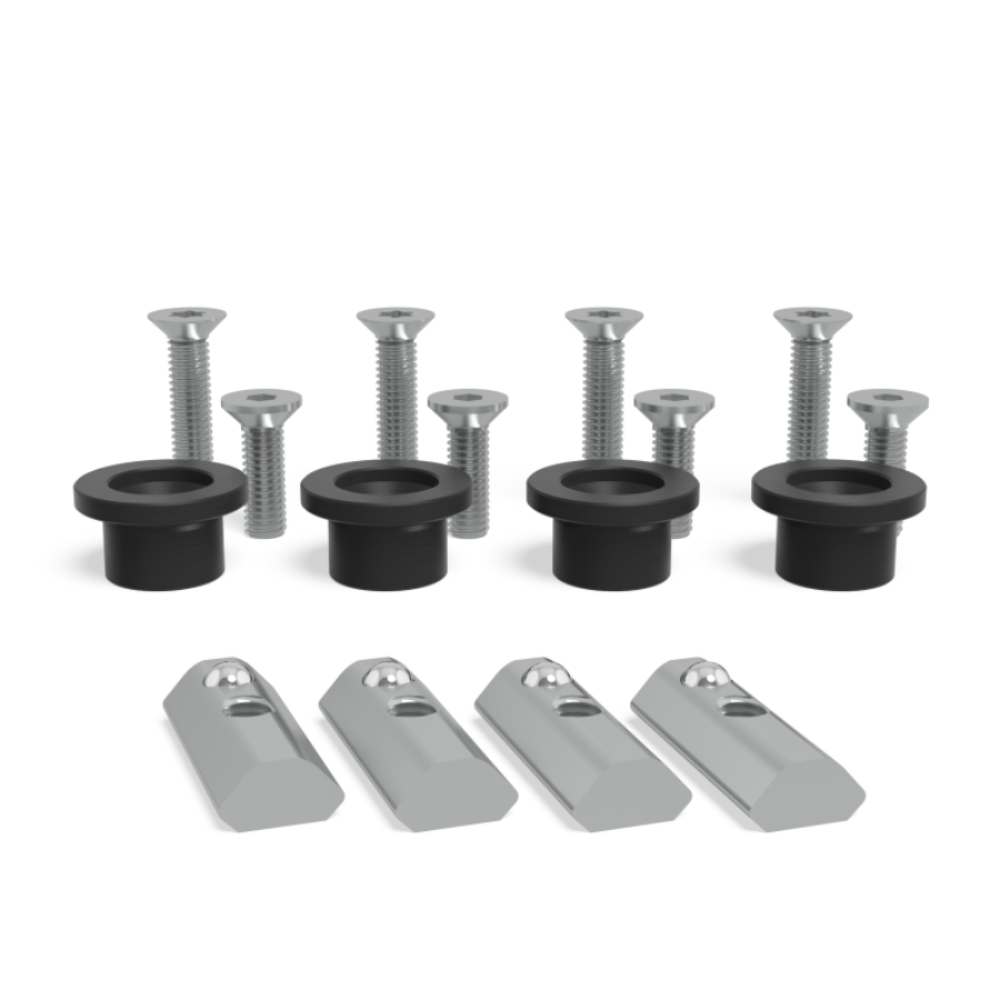 Set Nutenstein einschwenkbar + Spannbuchse System 16 - PrimeWelding