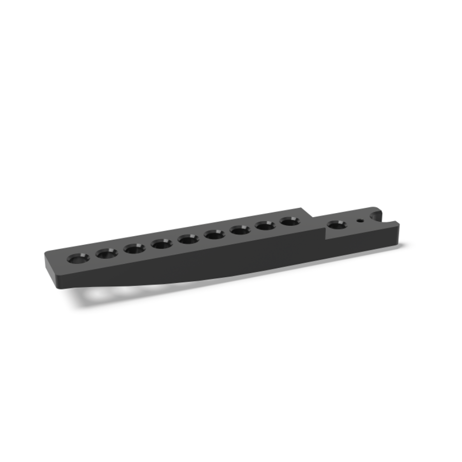 Verlängerung für Lochplatten 1 Bohrungsreihe nitriert System 16 - PrimeWelding