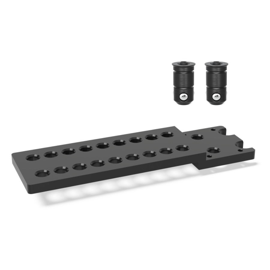 Set Verlängerung für Lochplatten 2 Bohrungsreihen System 16 - PrimeWelding
