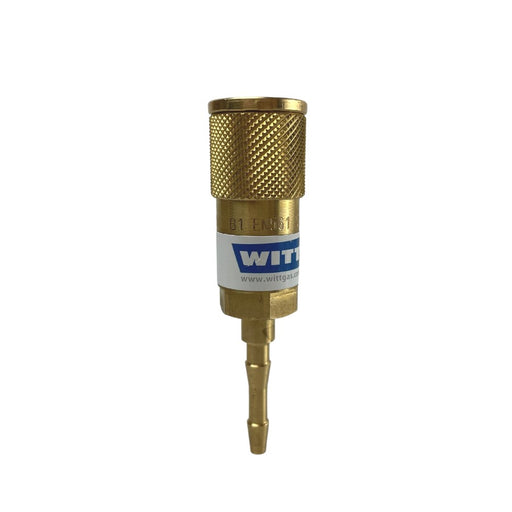 WITT Schnellkupplung mit Tülle 4 mm SK 100-1 für Sauerstoff - PrimeWelding