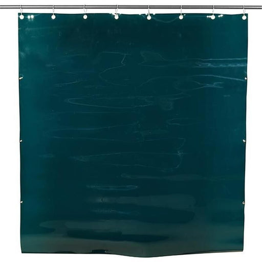 Schweißvorhang hellgrün R6 1500 x 2,0 mm oben gesäumt mit verstärken Ösen - PrimeWelding