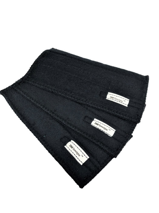 Stirnpolster / Schweißband Baumwolle schwarz 3M Speedglas 9100 3 Stk 168015 - PrimeWelding